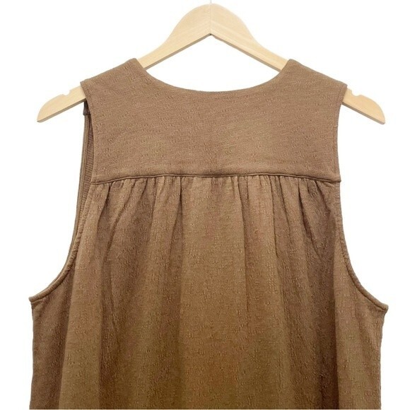NWT Richer Poorer Vacation Dress Morning Roast Tan Cloudweave Cotton Size XL NEW - Picture 7 of 14